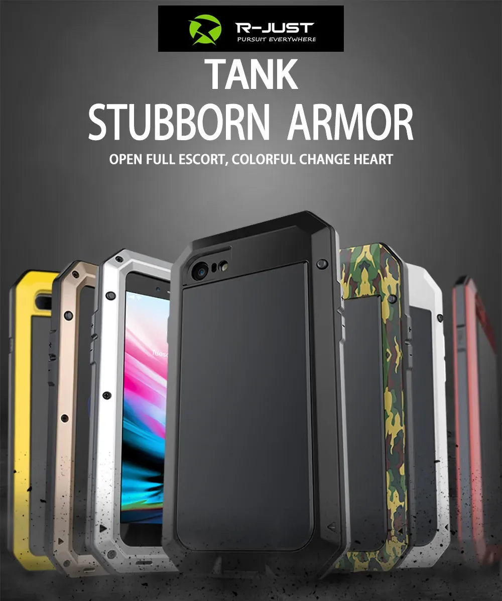 Armor Metal Aluminum Shockproof Case for iPhone 16 15 Pro Max iPhone 16 15 Plus 15 Pro Outdoor Military Phone Cover