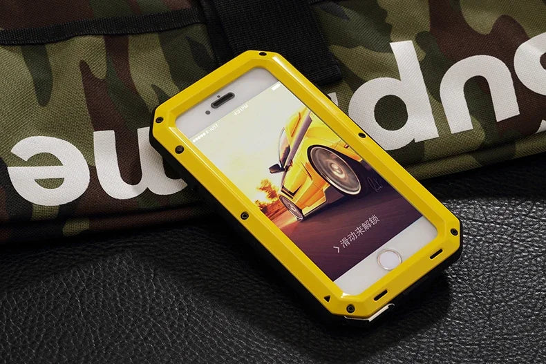 Armor Metal Aluminum Shockproof Case for iPhone 16 15 Pro Max iPhone 16 15 Plus 15 Pro Outdoor Military Phone Cover