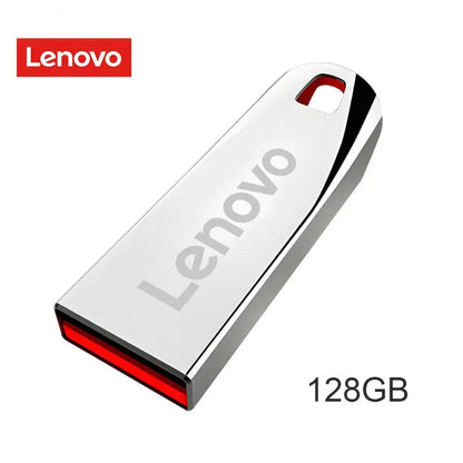 Lenovo Metal U Disk 2TB Portable Pen Drive 1TB High Speed USB 3.0 Type-C Interface Waterproof 1TB 512GB Memoria Usb Flash Disk