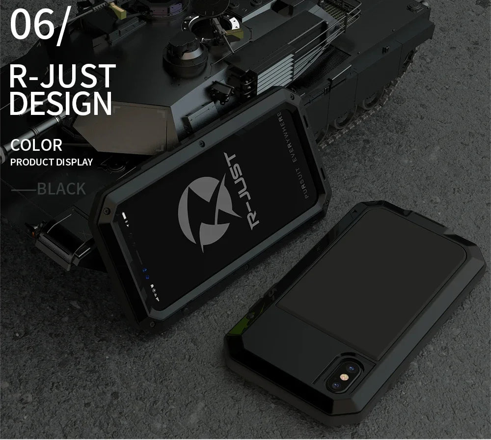 Armor Metal Aluminum Shockproof Case for iPhone 16 15 Pro Max iPhone 16 15 Plus 15 Pro Outdoor Military Phone Cover