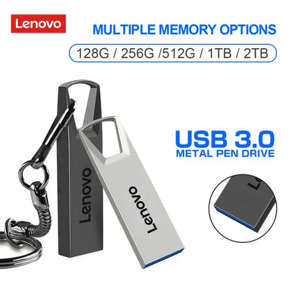 Lenovo USB 3.0 Pendrive 512GB 256GB 128GB 64GB 32GB USB Flash Drive 32 64 128GB Pen Drive USB Flash Stick Disk on Key Memory