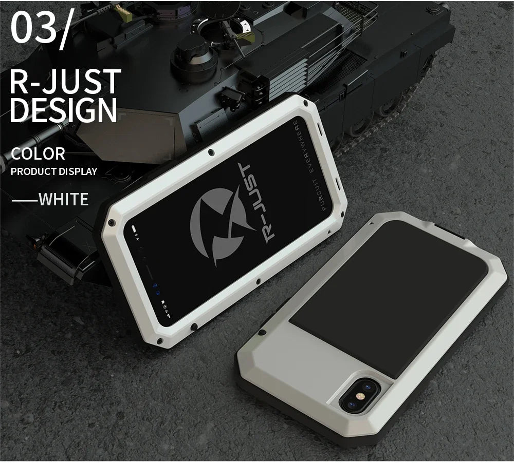 Armor Metal Aluminum Shockproof Case for iPhone 16 15 Pro Max iPhone 16 15 Plus 15 Pro Outdoor Military Phone Cover