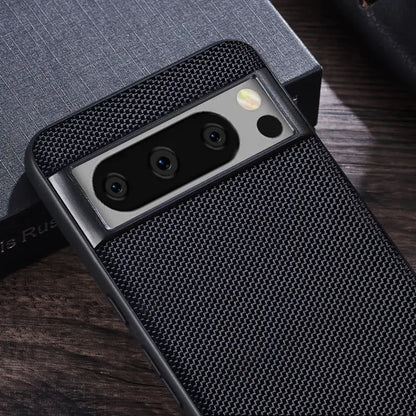 For Google Pixel 8 Pro Case Texture Braided nylon Fiber Protective Cover for Google Pixel 8 Shockproof Matte Case