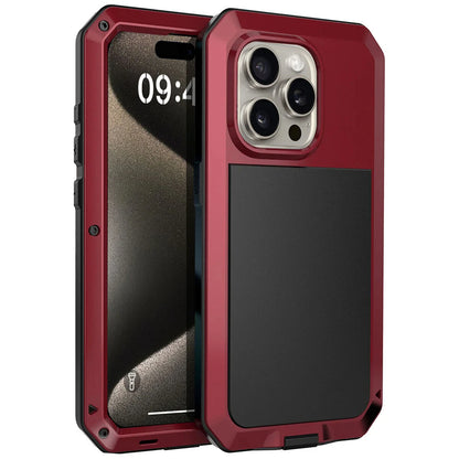 Armor Metal Aluminum Shockproof Phone Case for iPhone 15 14 Pro 12 11 Pro Max X XS XR 6 8 Plus Outdoor Military Cover