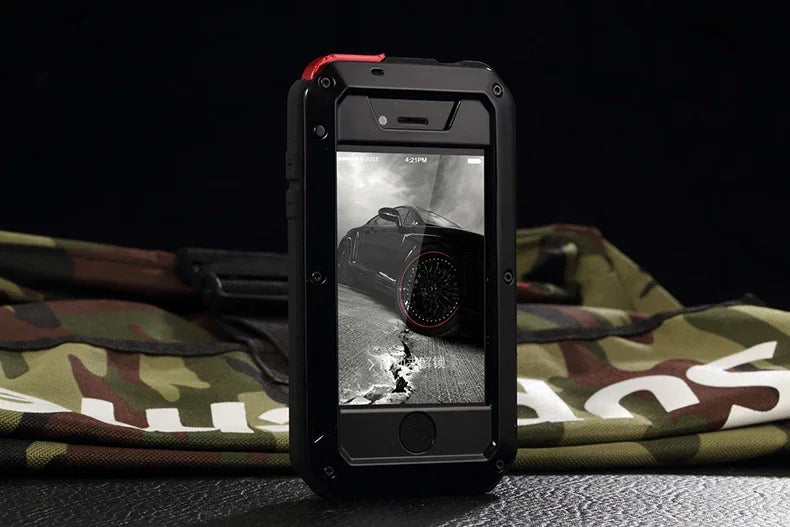 Armor Metal Aluminum Shockproof Case for iPhone 16 15 Pro Max iPhone 16 15 Plus 15 Pro Outdoor Military Phone Cover