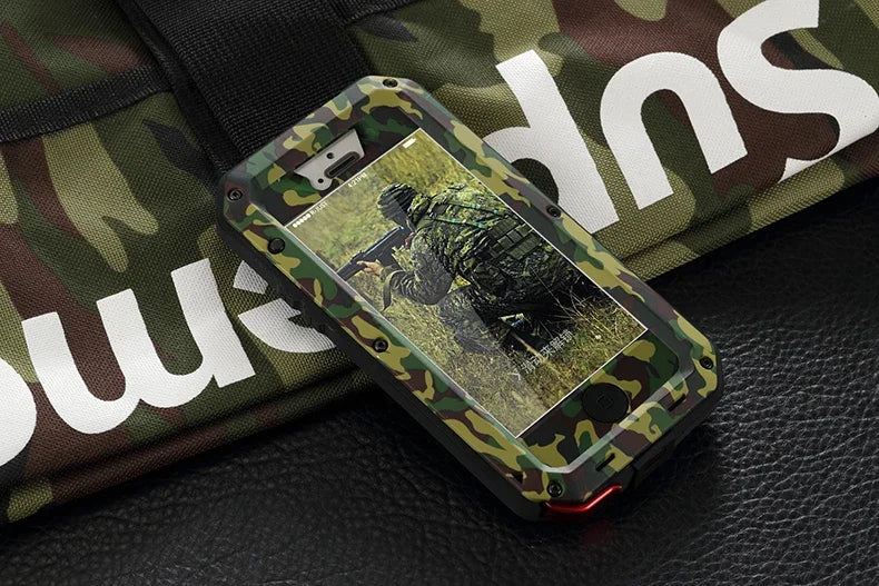 Armor Metal Aluminum Shockproof Case for iPhone 16 15 Pro Max iPhone 16 15 Plus 15 Pro Outdoor Military Phone Cover