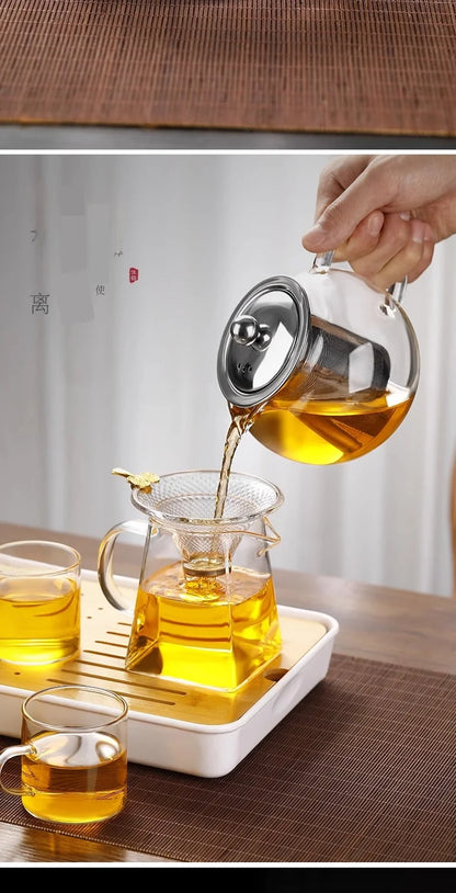 and Luxurious elegant teapot your addition tea-drinking a stunning experience. to your to Add collectio modern elevate glass and