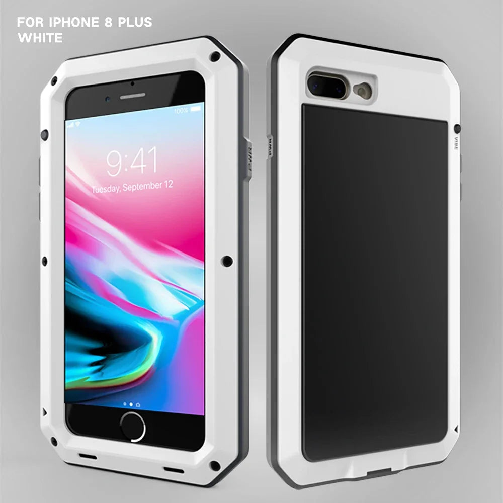 Armor Metal Aluminum Shockproof Case for iPhone 16 15 Pro Max iPhone 16 15 Plus 15 Pro Outdoor Military Phone Cover