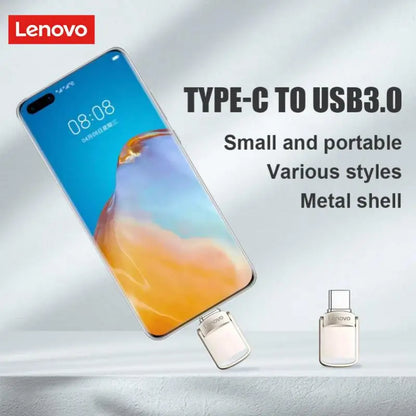 Lenovo 2TB Usb 3.0 Flash Drives High Speed Metal Pendrive 1TB 512GB 256GB Portable Usb Drive Waterproof Memoria Usb Flash Disk