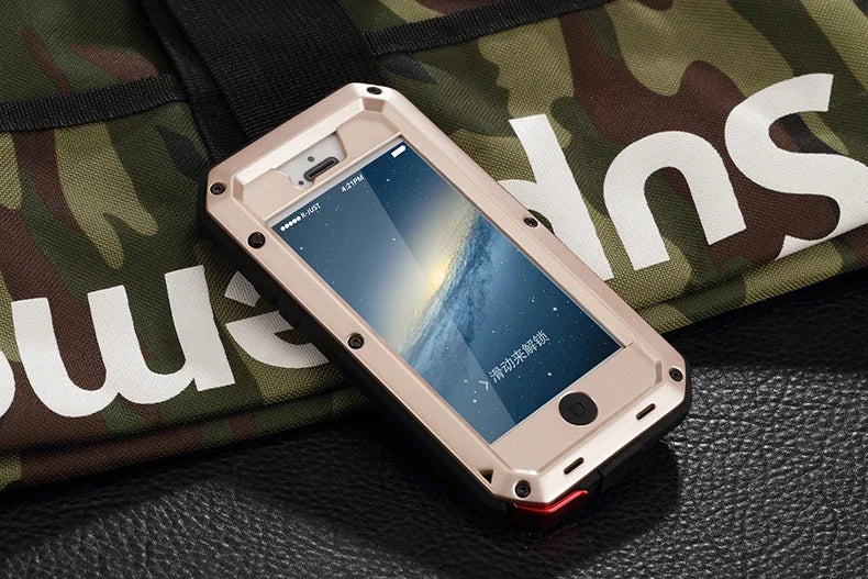 Armor Metal Aluminum Shockproof Case for iPhone 16 15 Pro Max iPhone 16 15 Plus 15 Pro Outdoor Military Phone Cover