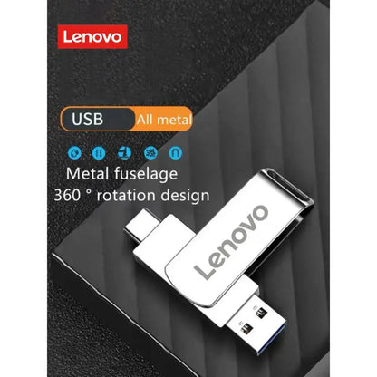 New Lenovo 128TB Mini Pen Drive USB Memory USB Flash Drives 2TB 1TB 16TB TYPE C High Speed Usb 3.0 Waterproof Pendrive U Disk