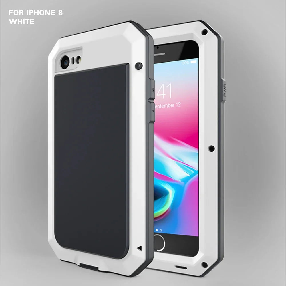 Armor Metal Aluminum Shockproof Case for iPhone 16 15 Pro Max iPhone 16 15 Plus 15 Pro Outdoor Military Phone Cover