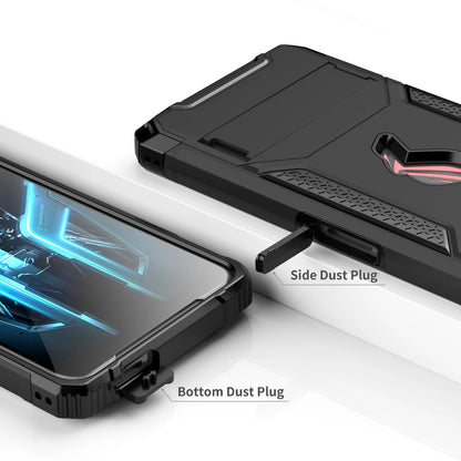 Armour Case for ASUS ROG Phone 3 Case Air Trigger Compatible with Kickstand and Dust Plug Military Grade Drop Protection