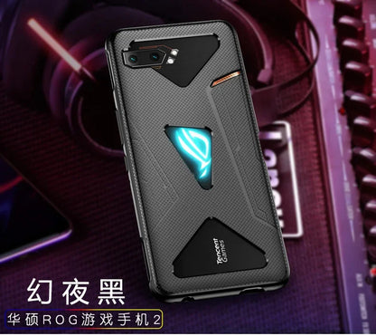 Armour Case for ASUS ROG Phone 3 Case Air Trigger Compatible with Kickstand and Dust Plug Military Grade Drop Protection