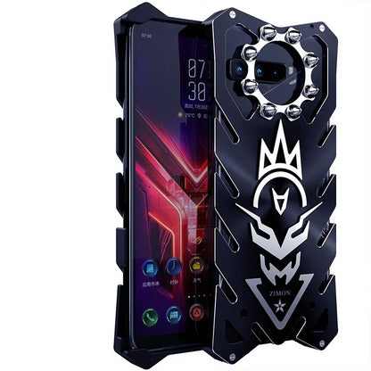 Armour Case for ASUS ROG Phone 3 Case Air Trigger Compatible with Kickstand and Dust Plug Military Grade Drop Protection