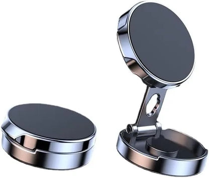 Universal 720 Rotate Metal Magnetic Suction Mobile Phone Holder Car Mount Air Vent Magnet Mount GPS All-Round Stretchable Phone