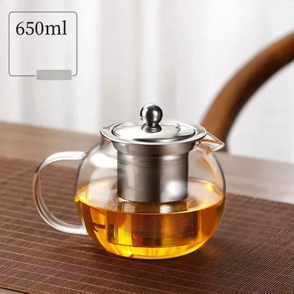 and Luxurious elegant teapot your addition tea-drinking a stunning experience. to your to Add collectio modern elevate glass and