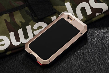 Armor Metal Aluminum Shockproof Case for iPhone 16 15 Pro Max iPhone 16 15 Plus 15 Pro Outdoor Military Phone Cover