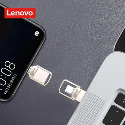 Lenovo 2TB Usb 3.0 Flash Drives High Speed Metal Pendrive 1TB 512GB 256GB Portable Usb Drive Waterproof Memoria Usb Flash Disk