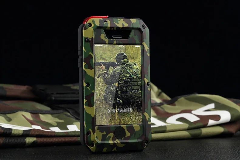 Armor Metal Aluminum Shockproof Case for iPhone 16 15 Pro Max iPhone 16 15 Plus 15 Pro Outdoor Military Phone Cover