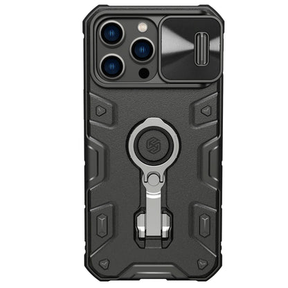 for iPhone 14 Pro Max Case For iPhone 14 Plus NILLKIN CamShield Armor Pro Magnetic Case Slide Camera Case With Ring Kickstand