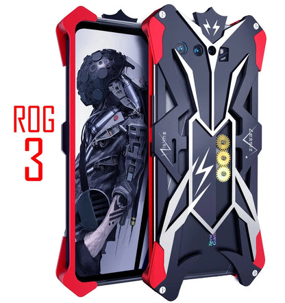 Armour Case for ASUS ROG Phone 3 Case Air Trigger Compatible with Kickstand and Dust Plug Military Grade Drop Protection