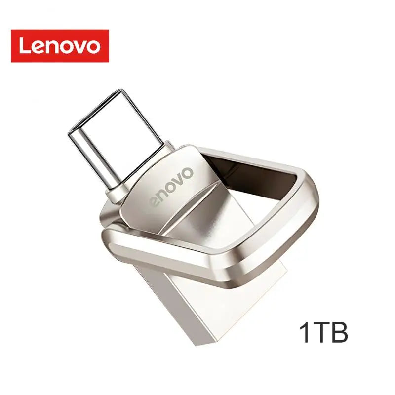 Lenovo 2TB Usb 3.0 Flash Drives High Speed Metal Pendrive 1TB 512GB 256GB Portable Usb Drive Waterproof Memoria Usb Flash Disk